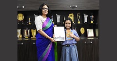 Radhya Jha - Environmental Champions Winner (Elocution)