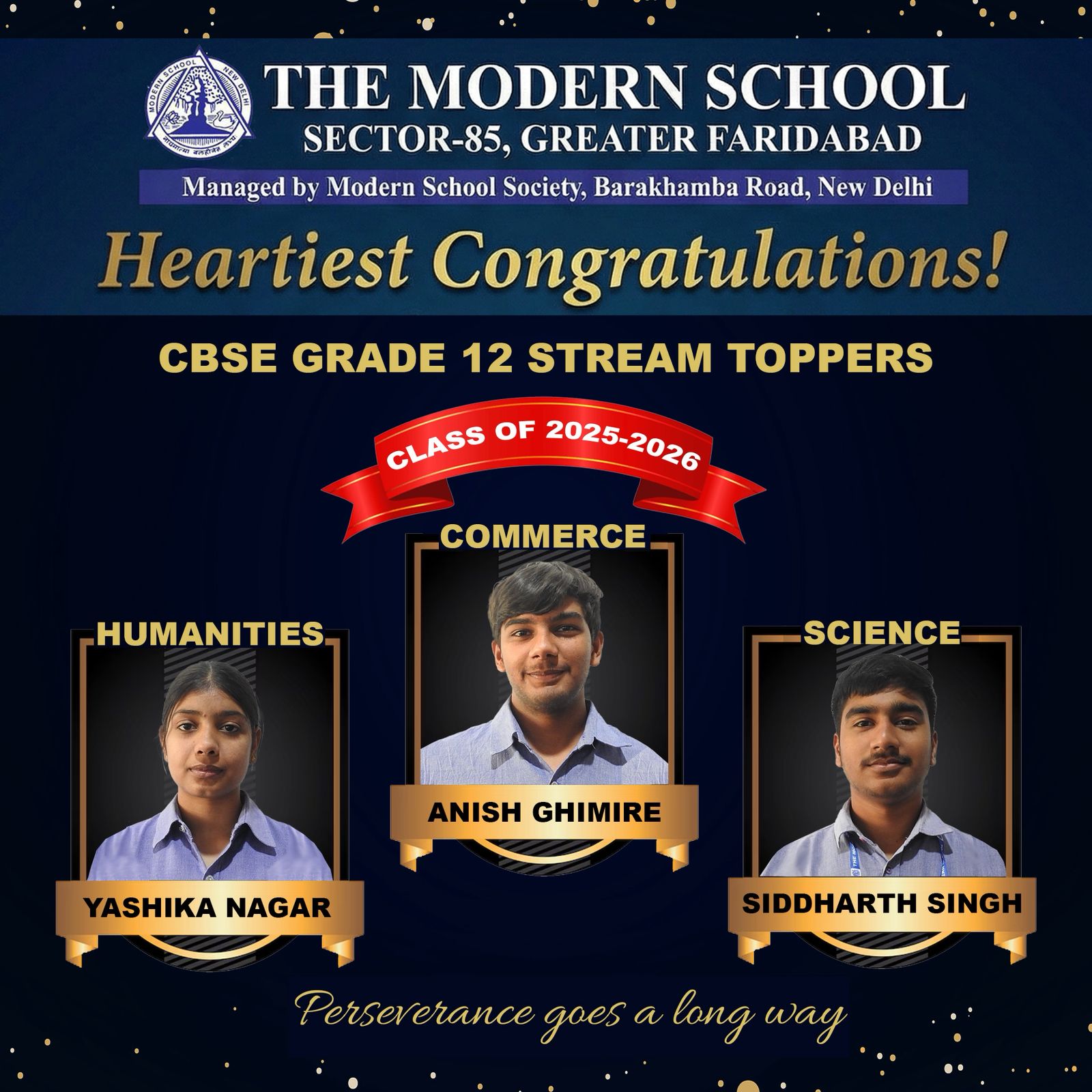 The Modern School Faridabad - JEE Result
